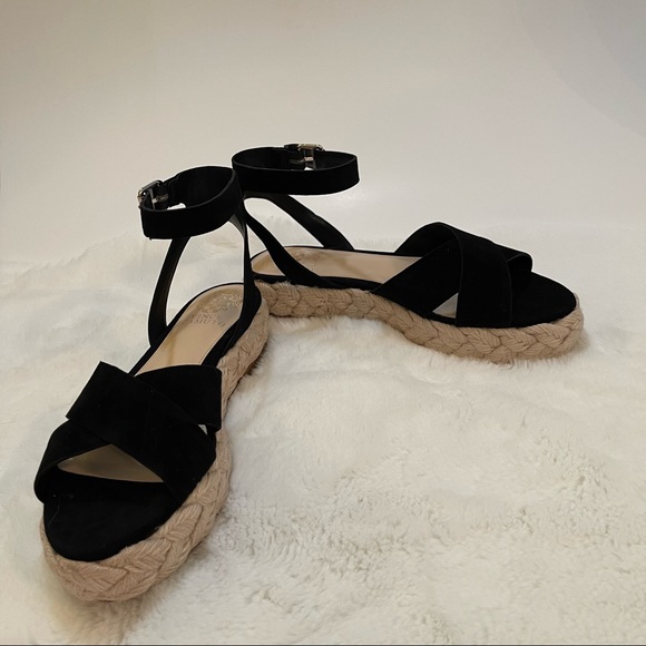 🆕🏷Vince Camuto ankle strap espadrilles braided flatform sandals - Picture 11 of 13